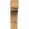 Ekena Millwork Imperial Block Rough Sawn Bracket, Western Red Cedar, 4"W x 16"D x 16"H BKT04X16X16IMP05RWR - alternate 2